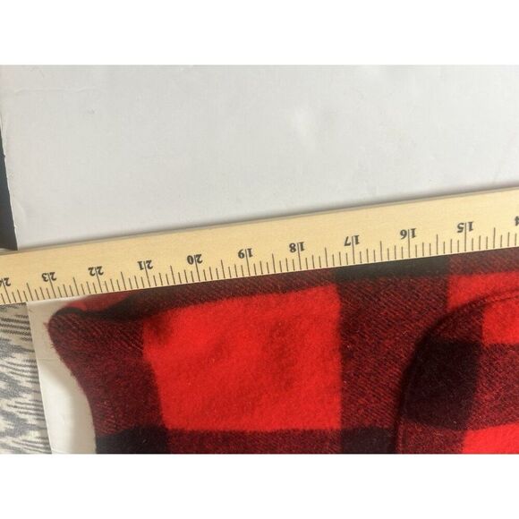 Vintage 50s Woolrich Woolen Mills Wool Hunting Short Pants Mens 38 X 23  Plaid - Picture 9 of 9